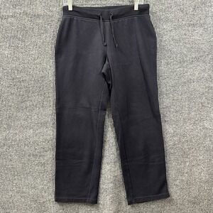 Made For Life Womens Ankle Pants PS Black Pull On Drawstring Activewear Outdoor